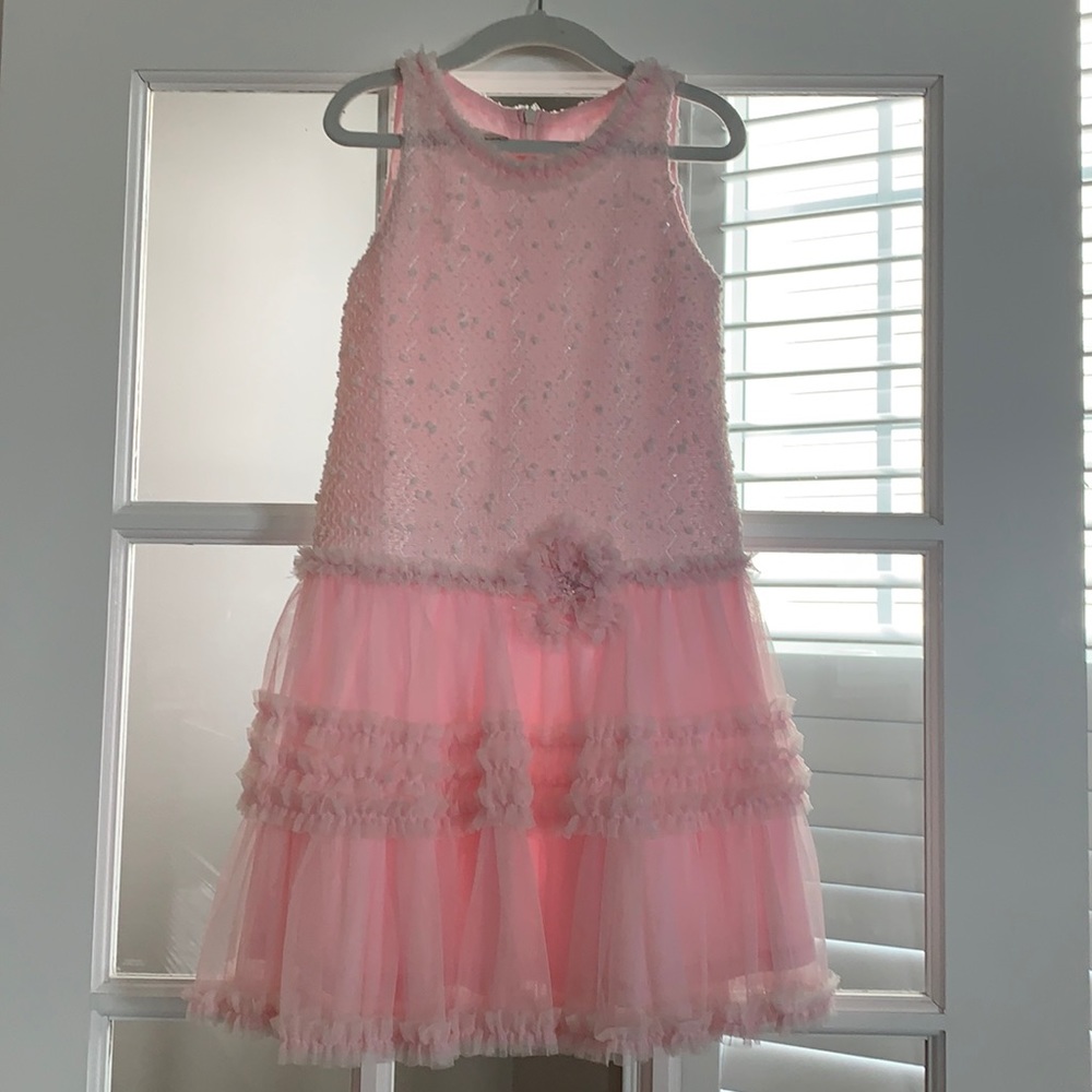 Easter dress, pale pink, young girls